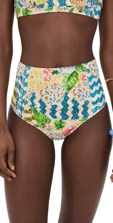 HUNTER BELL Swim Bikini Bottoms Morning Glory S | Thumbnail 1