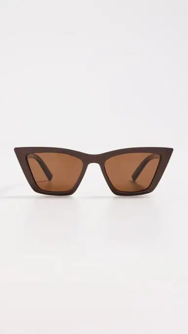 Le Specs Velodrome Sunglasses Cocoa One Size | Thumbnail 2