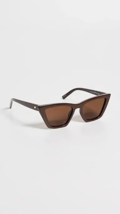 Le Specs Velodrome Sunglasses Cocoa One Size | Thumbnail 4