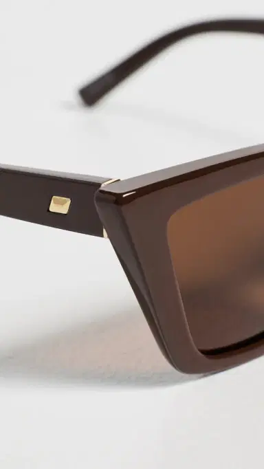 Le Specs Velodrome Sunglasses Cocoa One Size | Thumbnail 5