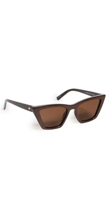 Le Specs Velodrome Sunglasses Cocoa One Size | Thumbnail 1