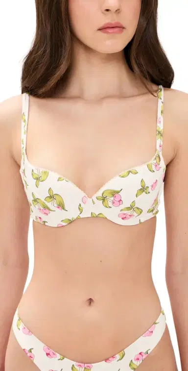 Frankies Bikinis Cherish Bikini Top Cherry Picked | Thumbnail 1 Frankies Bikinis Cherish Bikini Top Cherry Picked | Thumbnail 1