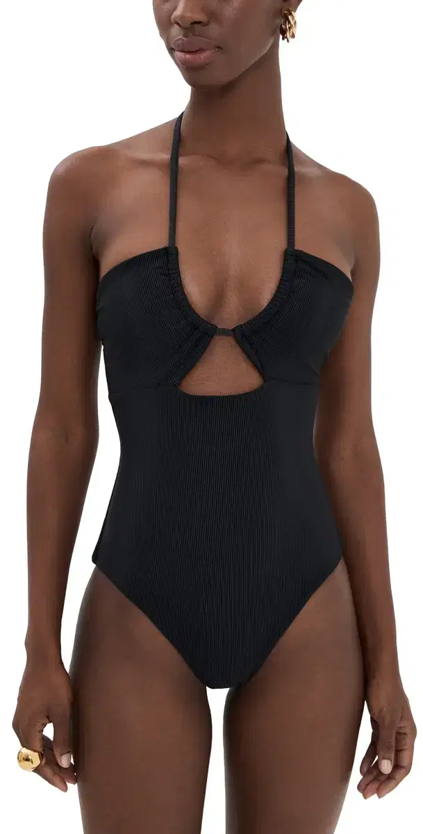 BEACH RIOT Phoenix One Piece Black L