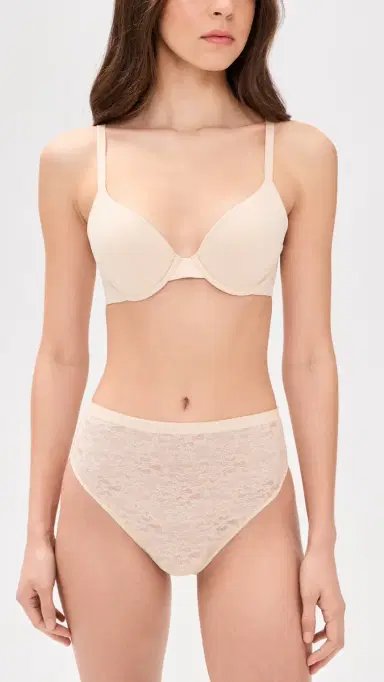Spanx SPANXsupersmooth BRAva Push Up Bra Toasted Coconut 34D | Thumbnail 5