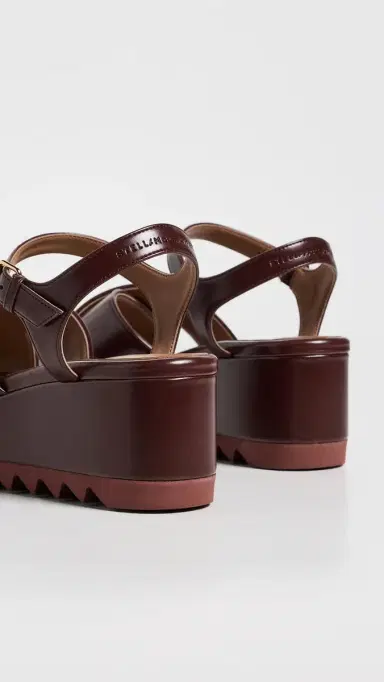 Stella McCartney Elyse Crisscross Sandals | Thumbnail 4 Stella McCartney Elyse Crisscross Sandals | Thumbnail 4