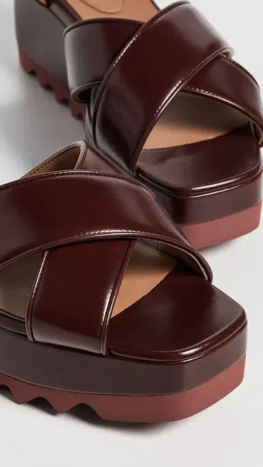 Stella McCartney Elyse Crisscross Sandals | Thumbnail 6 Stella McCartney Elyse Crisscross Sandals | Thumbnail 6
