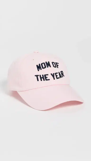 Favorite Daughter Mom of the Year Baseball Cap Light Pink/Navy One Size | Thumbnail 2