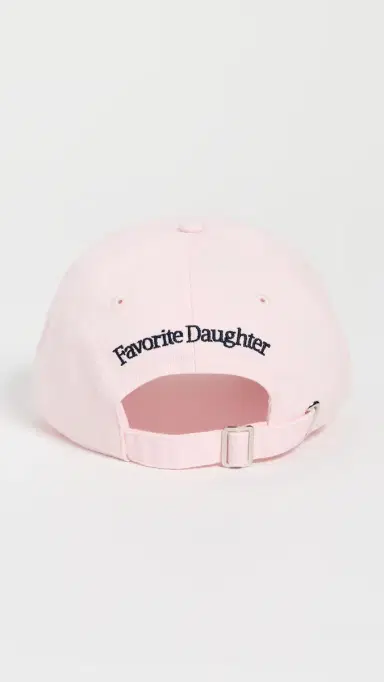 Favorite Daughter Mom of the Year Baseball Cap Light Pink/Navy One Size | Thumbnail 4