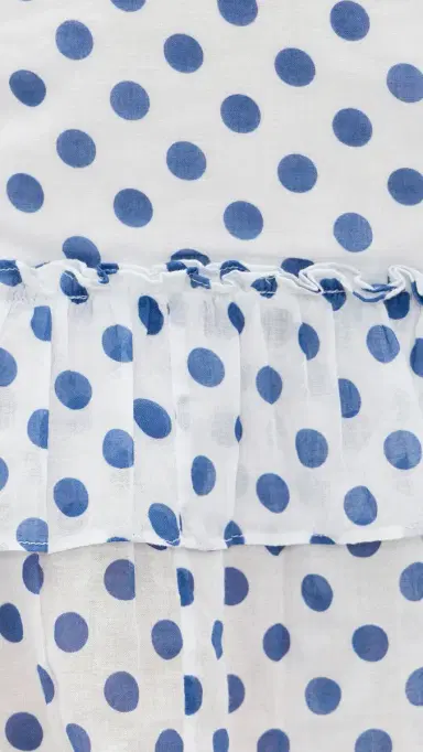 Coniglio Palm Beach Cinch Back Mini Skirt Pacific Dot One Size | Thumbnail 6