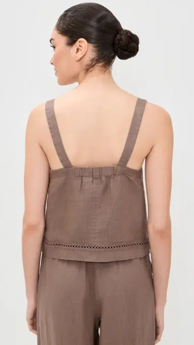 Splendid Stella Linen Tank Wicker | Thumbnail 3