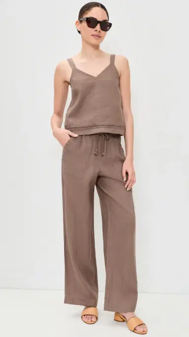 Splendid Stella Linen Tank Wicker | Thumbnail 5