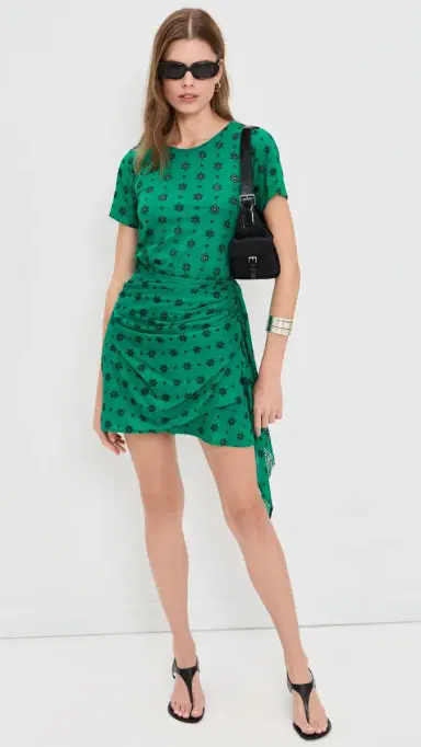 IRO Imara Top Emerald/Black | Thumbnail 5 IRO Imara Top Emerald/Black | Thumbnail 5