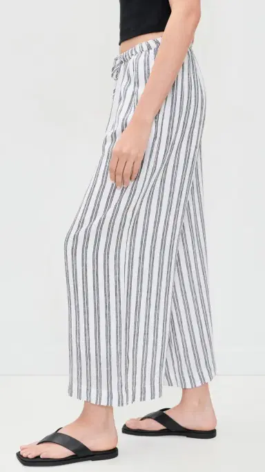Z Supply Perfect Striped Pants White | Thumbnail 4 Z Supply Perfect Striped Pants White | Thumbnail 4