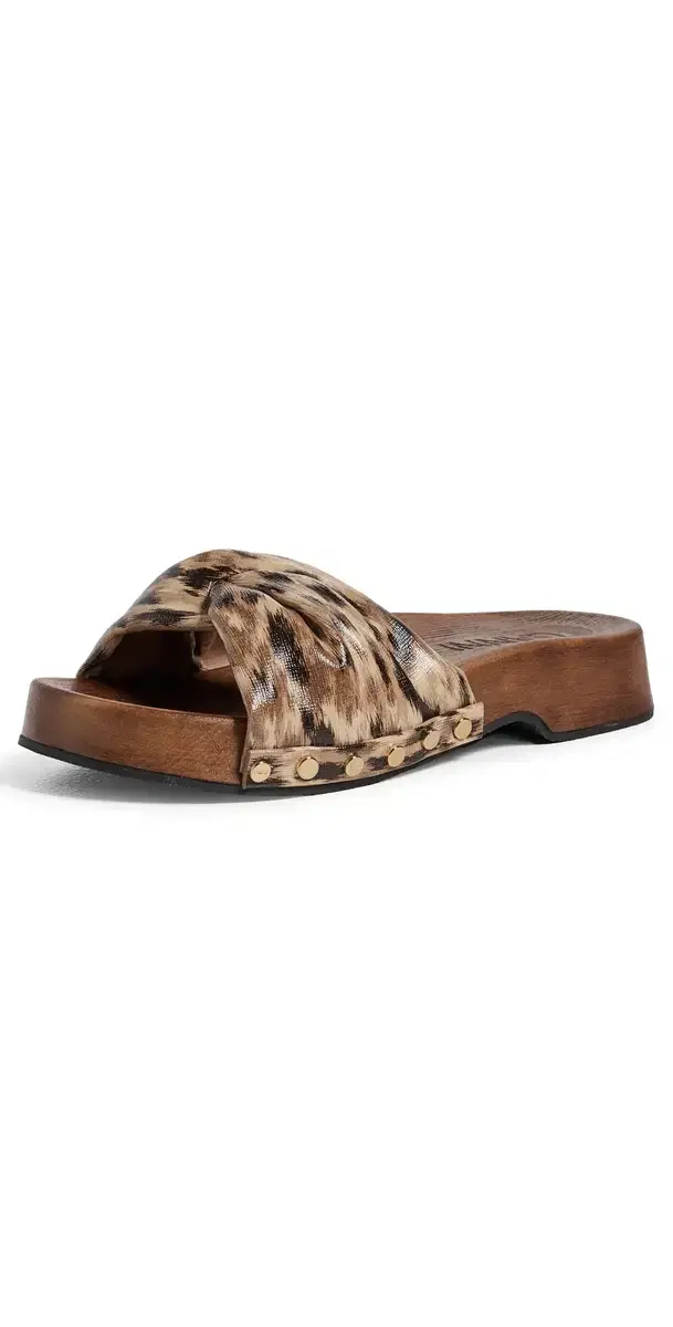 GANNI Tia Fairy Clogs Argan Oil