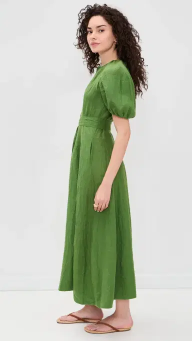 Apiece Apart Onella Maxi Dress Jardin | Thumbnail 4