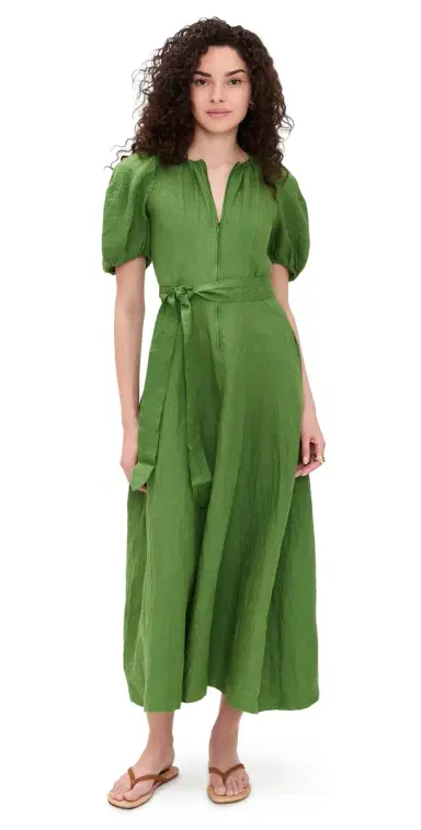 Apiece Apart Onella Maxi Dress Jardin | Thumbnail 1