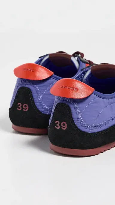 Marc Jacobs The 400 Bleecker Runner Sneakers Blueberry Multi | Thumbnail 4