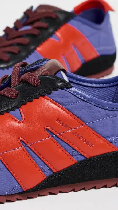 Marc Jacobs The 400 Bleecker Runner Sneakers Blueberry Multi | Thumbnail 6