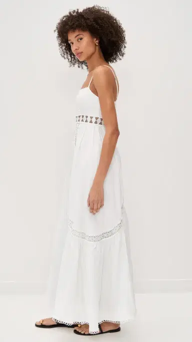 Peixoto Charlotte Dress White L | Thumbnail 4