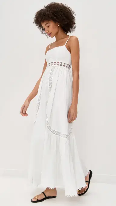 Peixoto Charlotte Dress White L | Thumbnail 5