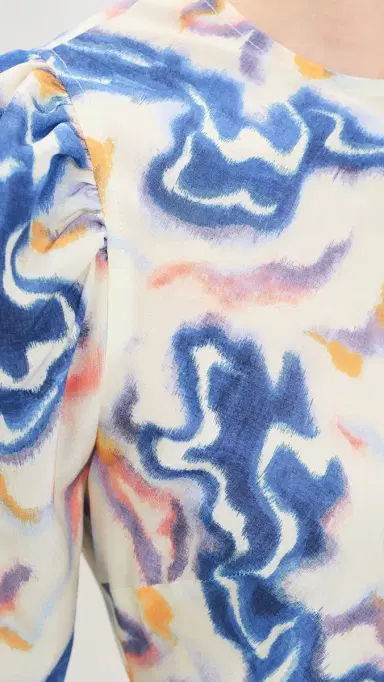 Ulla Johnson Samar Short Sleeve Silk Dress | Thumbnail 6 Ulla Johnson Samar Short Sleeve Silk Dress | Thumbnail 6