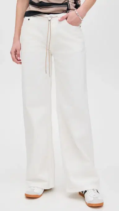 STILL HERE Cool Jeans in Milk Milk | Thumbnail 2