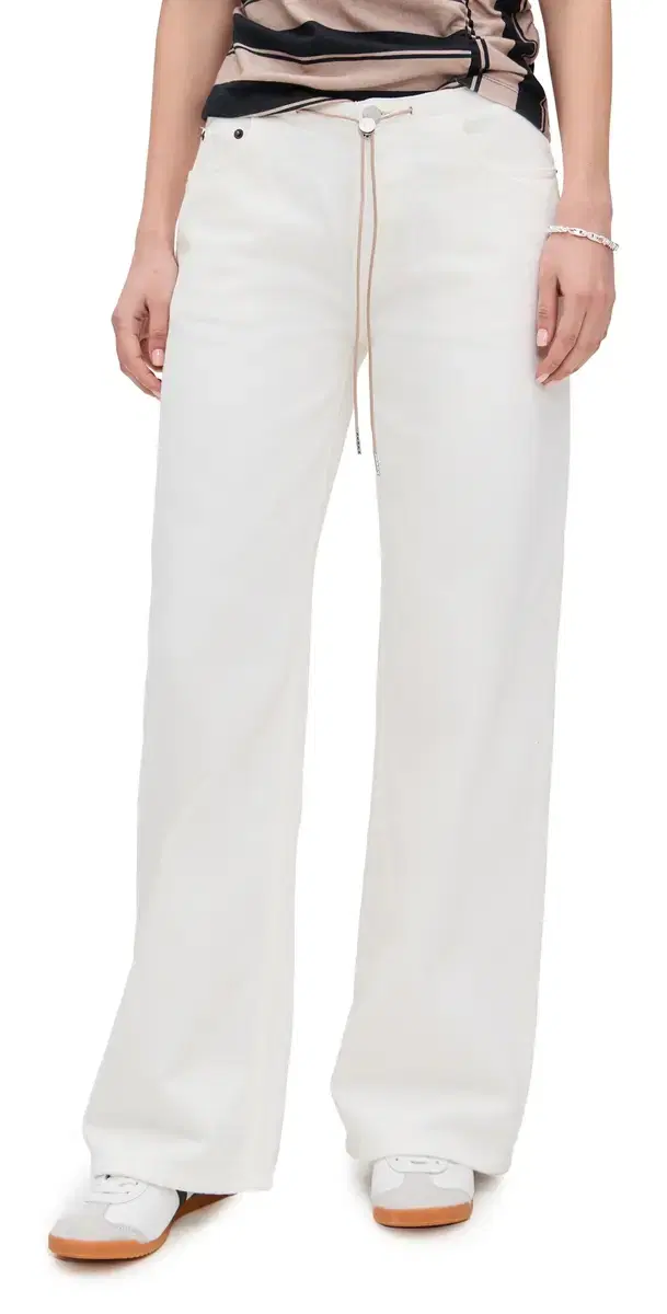 STILL HERE Cool Jeans in Milk Milk