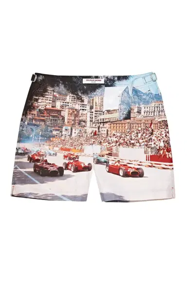 Orlebar Brown Bulldog Swim Shorts - Start Your Engines | Thumbnail 1
