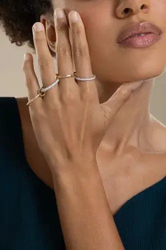 Spinelli Kilcollin Diamond Halley Four Band Ring | Thumbnail 2