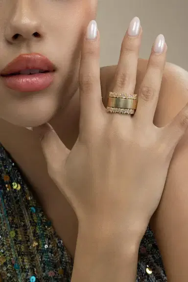 Suzanne Kalan Diamond Midi Ring Jacket | Thumbnail 5 Suzanne Kalan Diamond Midi Ring Jacket | Thumbnail 5