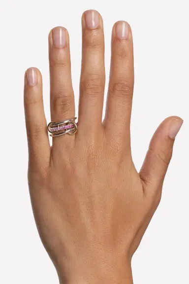 Spinelli Kilcollin Pink Sapphire Ombre Tigris SG Ring | Thumbnail 2