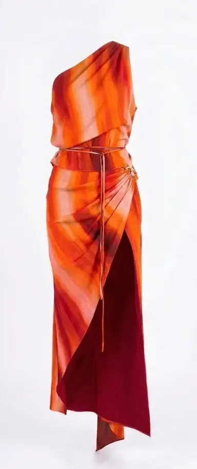 LaQuan Smith Maxi Skirt with Slit Detail | Thumbnail 3 LaQuan Smith Maxi Skirt with Slit Detail | Thumbnail 3