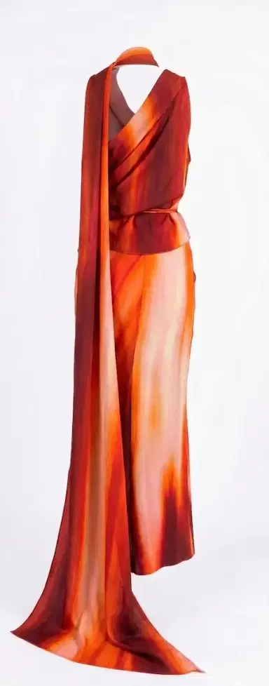 LaQuan Smith Maxi Skirt with Slit Detail | Thumbnail 4 LaQuan Smith Maxi Skirt with Slit Detail | Thumbnail 4