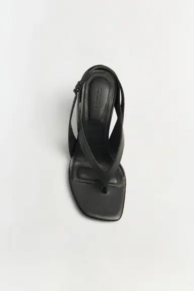 Simkhai Darya Leather Wedge Thong Sandal | Thumbnail 3 Simkhai Darya Leather Wedge Thong Sandal | Thumbnail 3