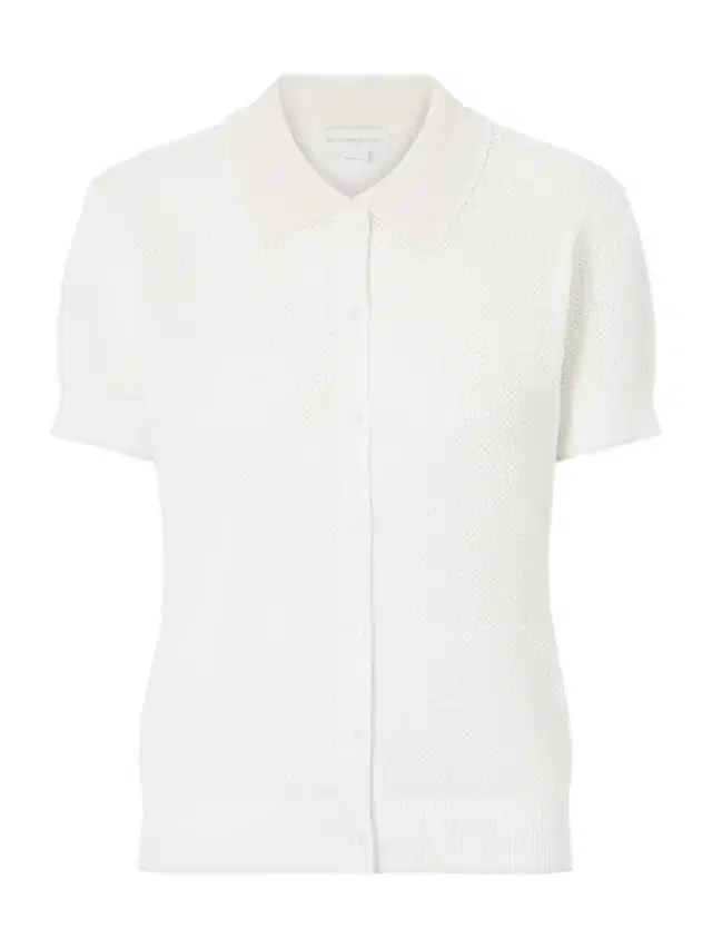 Stella McCartney Open-knit Cotton Polo Shirt