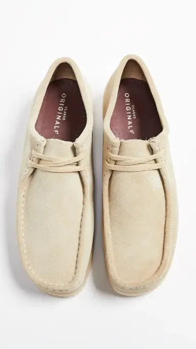 Clarks Suede Wallabee Shoes | Thumbnail 4