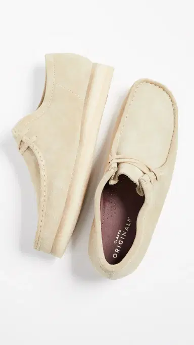 Clarks Suede Wallabee Shoes | Thumbnail 6