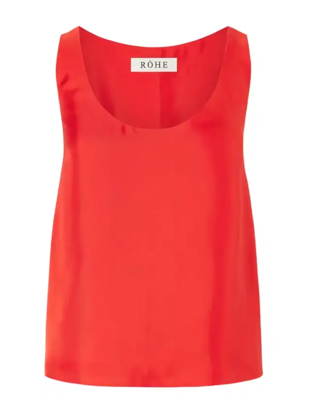 Silk-satin Tank