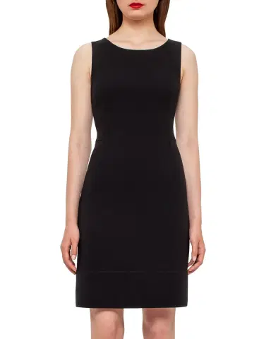 Akris Wool Crepe Double-Hem Dress | Thumbnail 3 Akris Wool Crepe Double-Hem Dress | Thumbnail 3