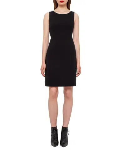 Akris Wool Crepe Double-Hem Dress | Thumbnail 1 Akris Wool Crepe Double-Hem Dress | Thumbnail 1