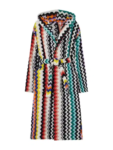 Missoni Home Hooded Striped Cotton-terry Robe | Thumbnail 1 Missoni Home Hooded Striped Cotton-terry Robe | Thumbnail 1