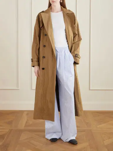 Dolce & Gabbana Double-breasted Cotton-blend Canvas Trench Coat | Thumbnail 2