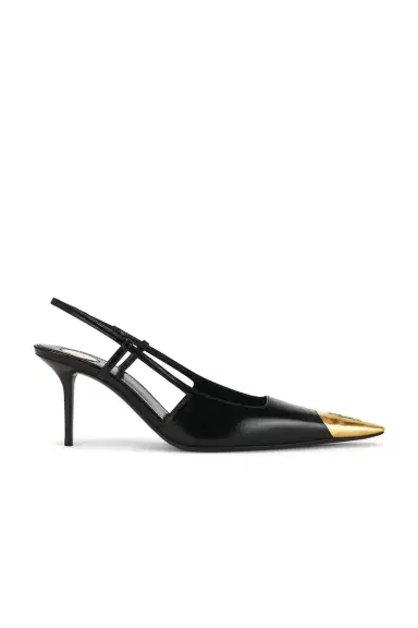 Saint Laurent Jeanne Slingback Pump | Thumbnail 1 Saint Laurent Jeanne Slingback Pump | Thumbnail 1