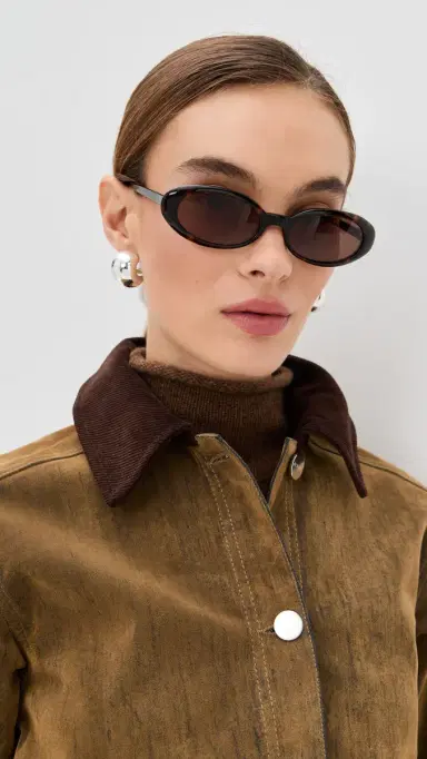 Heaven Mayhem Esme Sunglasses Tortoise One Size | Thumbnail 3