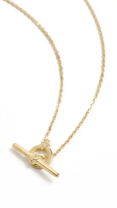 SHASHI Porter Necklace Gold One Size | Thumbnail 6