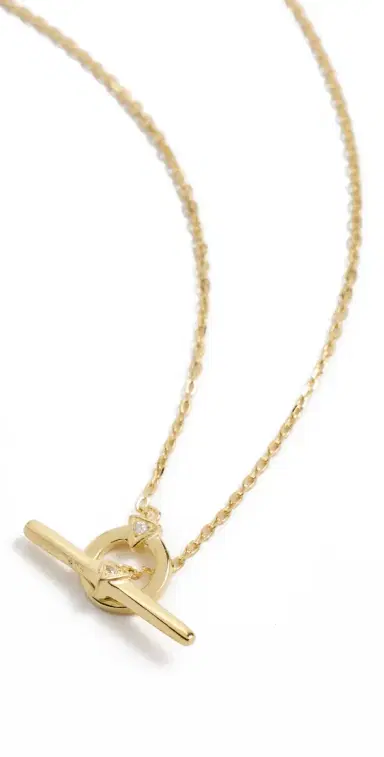 SHASHI Porter Necklace Gold One Size | Thumbnail 1