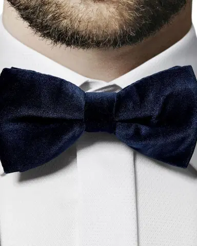 Eton Velvet Pre-Tied Bow Tie | Thumbnail 2