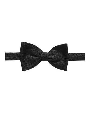 Eton Textured Silk Ready-Tied Bow Tie | Thumbnail 1