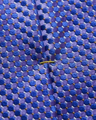 Eton Micro-Circle Silk Tie | Thumbnail 3