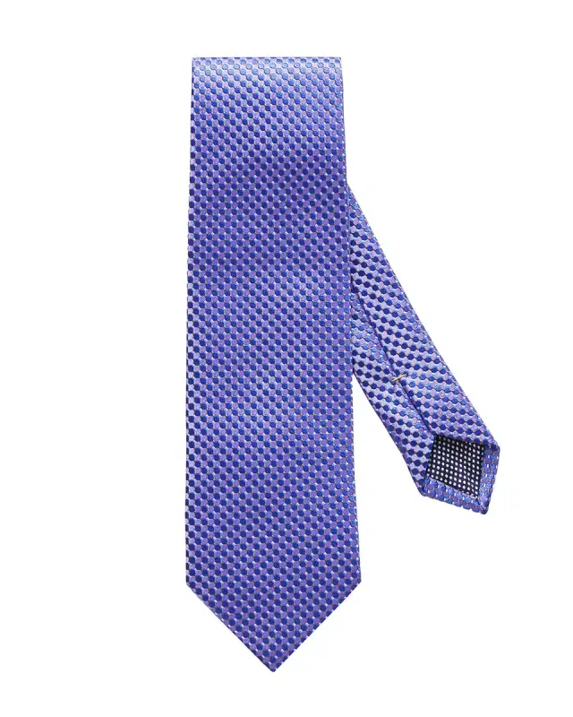 Micro-Circle Silk Tie